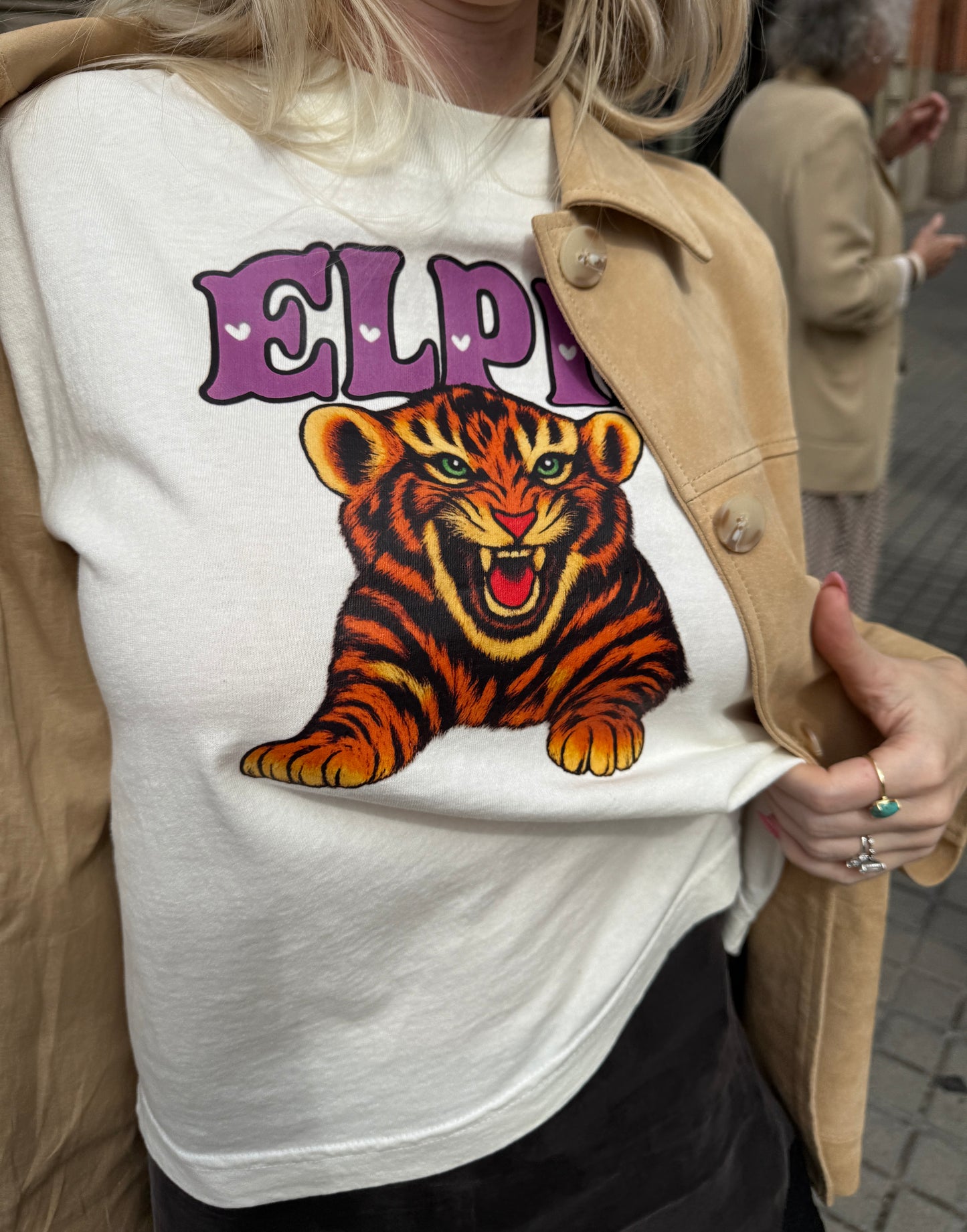 TINY TIGER LOGO TEE