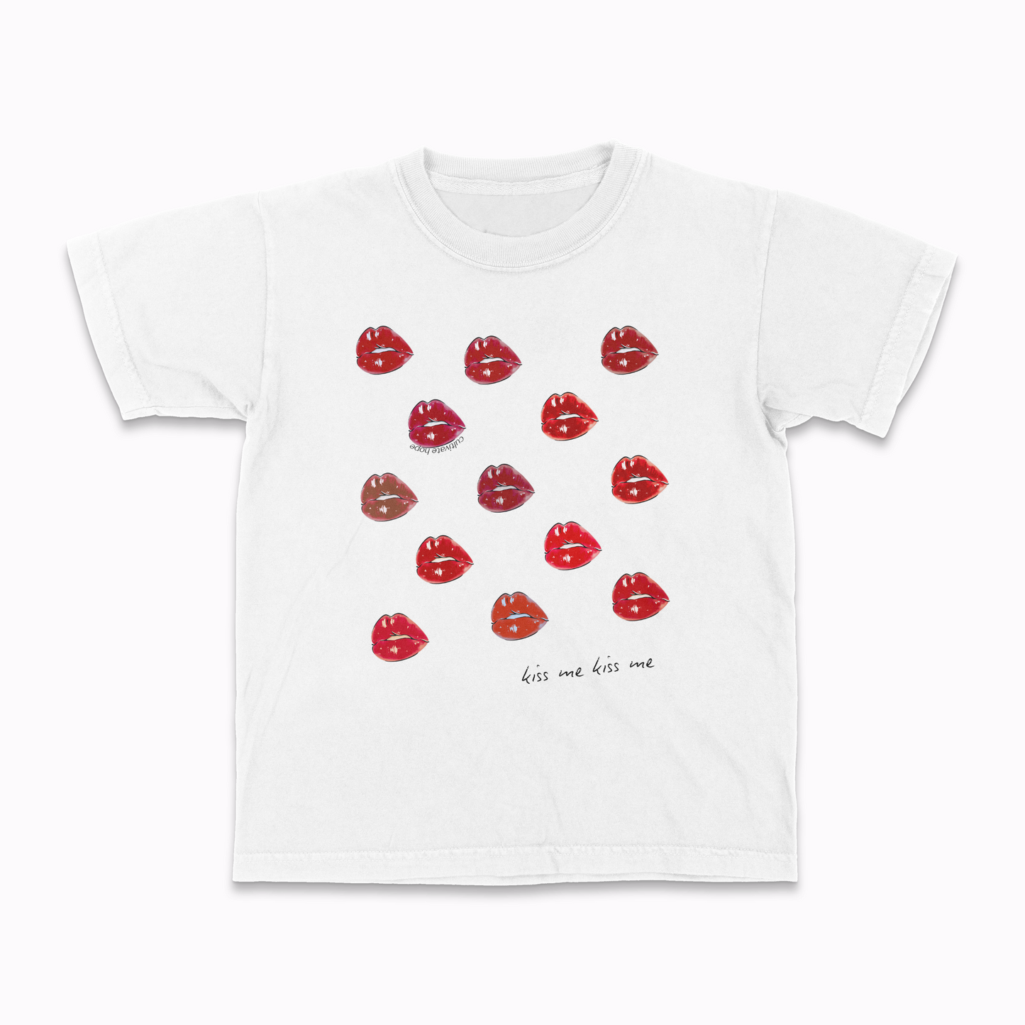 KISS ME, KISS ME, the baby