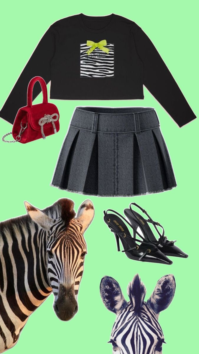 ZEBRA I, the cozy girl midi