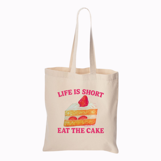 EAT THE CAKE TOTE