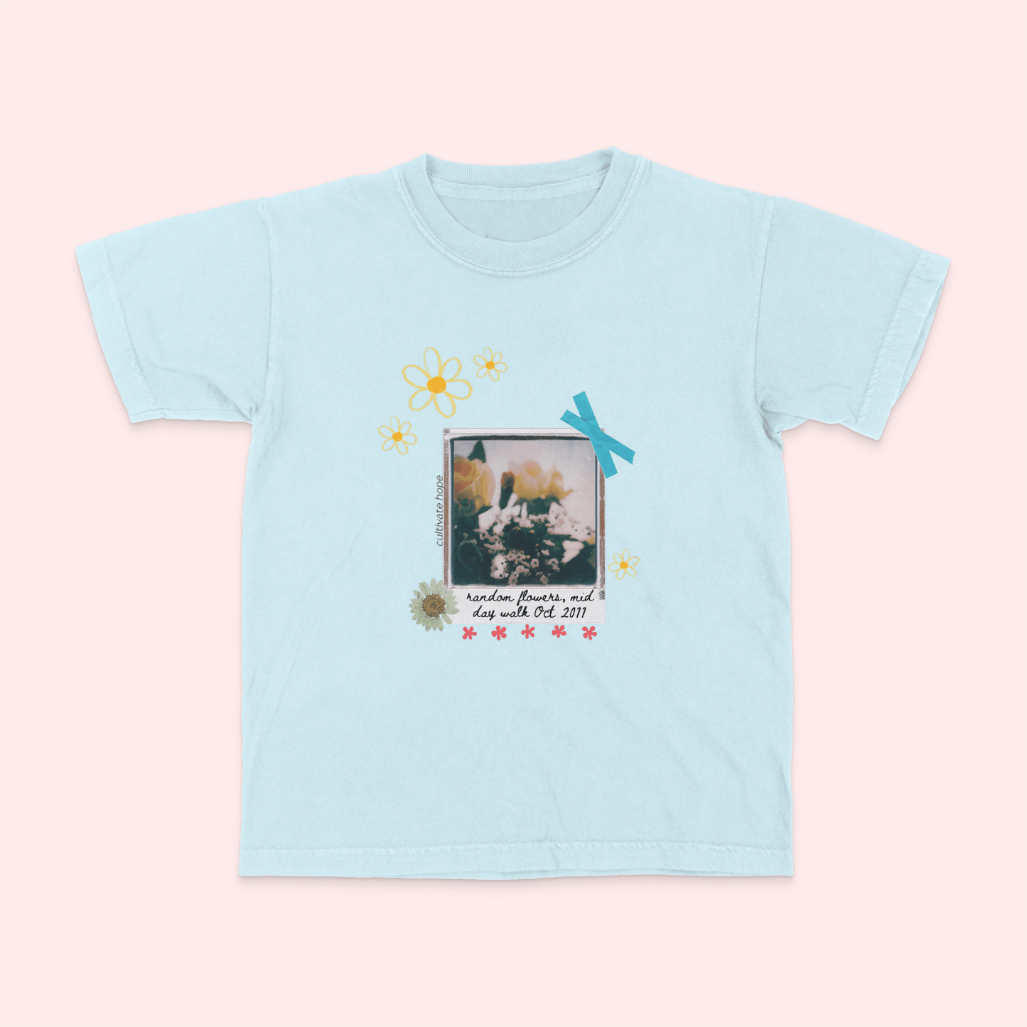 FLOWER WALKS, the organic baby tshirts