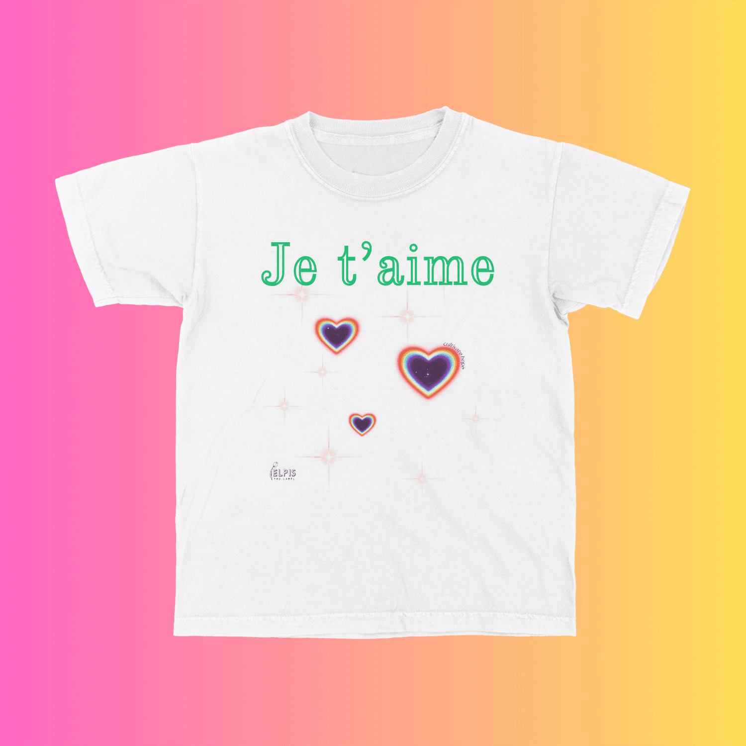 GLOWY HEARTS, the baby tshirts