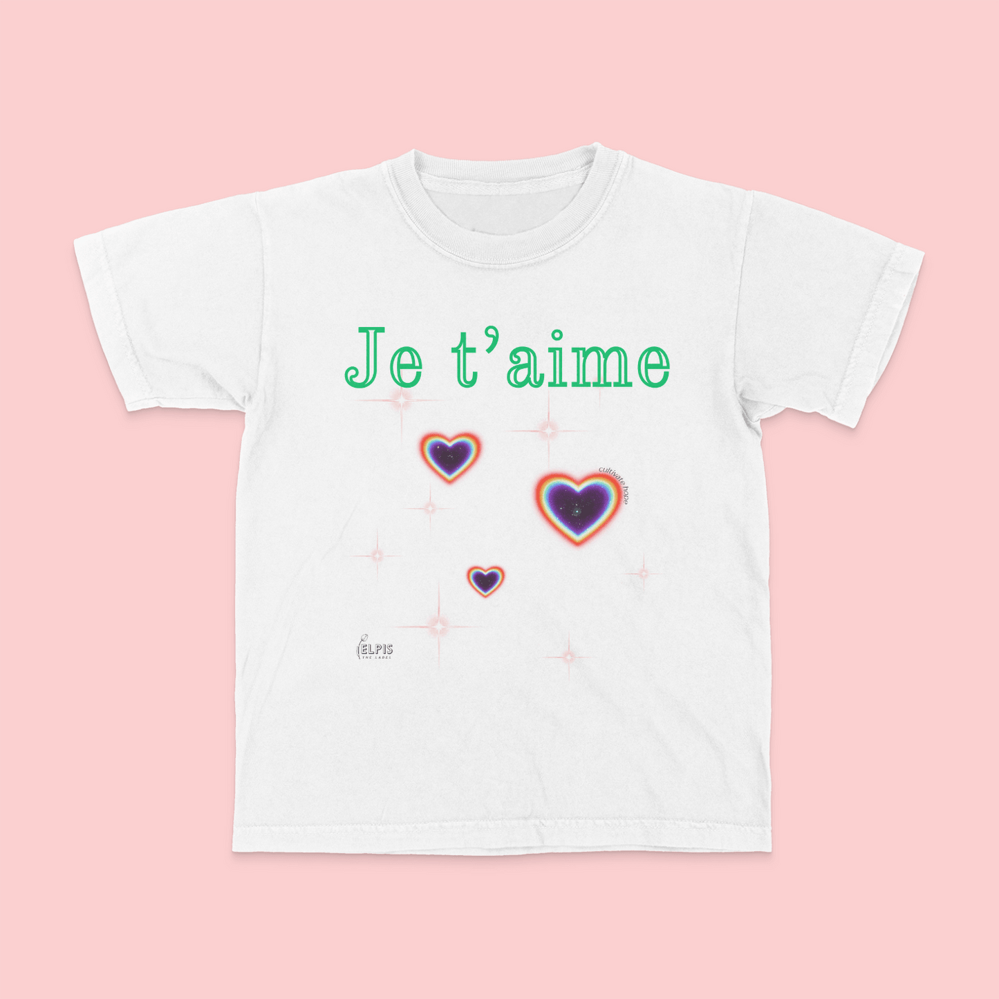 GLOWY HEARTS, the baby tshirts