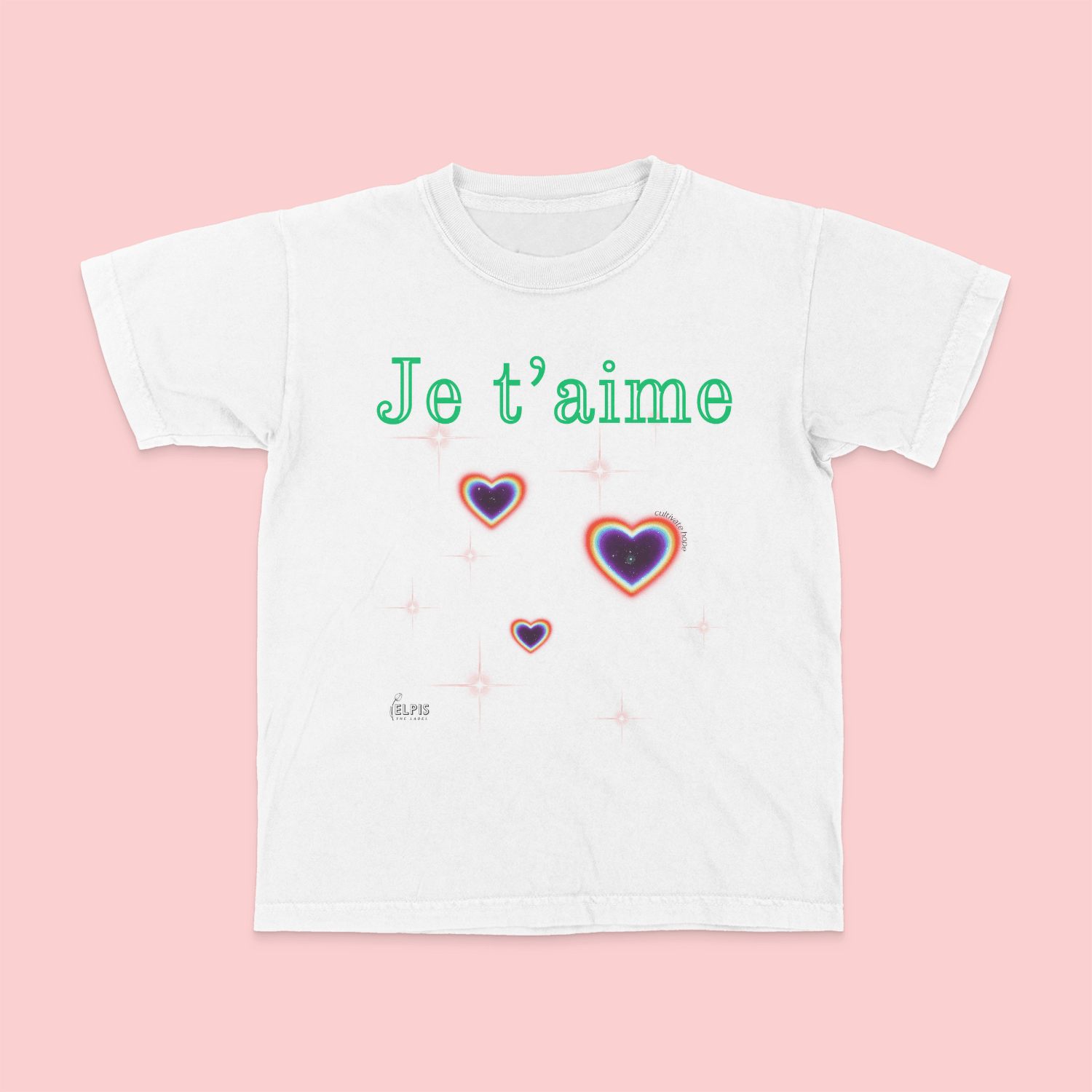 GLOWY HEARTS, the baby tshirts