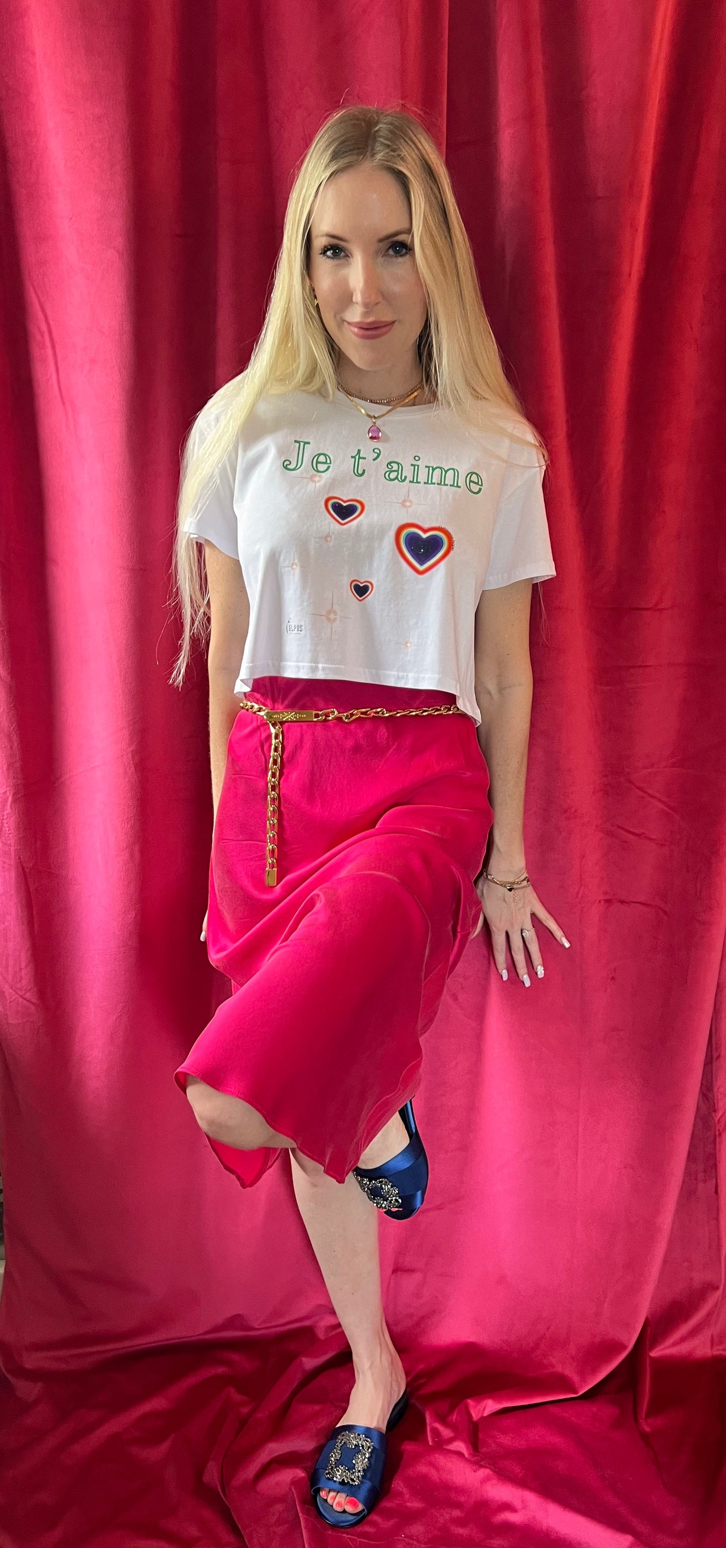 GLOWY HEARTS, the shorty tshirts