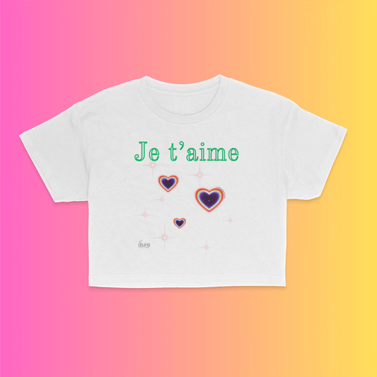 GLOWY HEARTS, the shorty tshirts