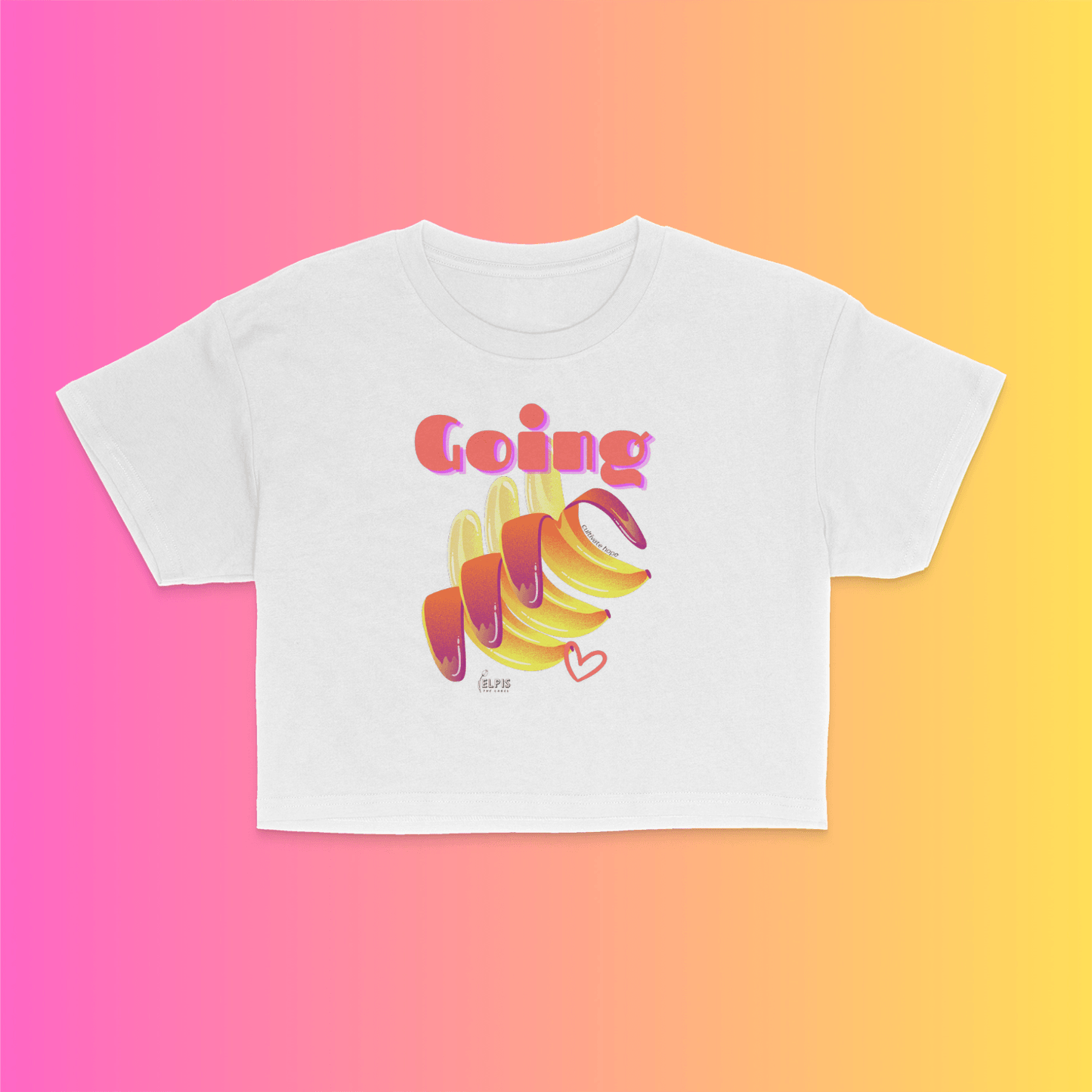 GOING BANANAS, the shorty tshirt