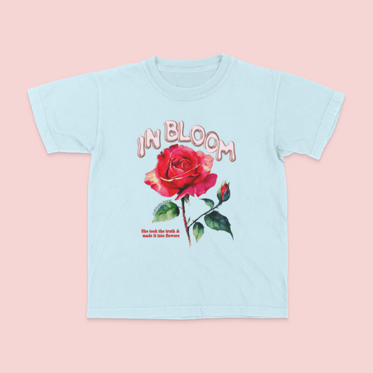 IN BLOOM III, the organic baby tshirts