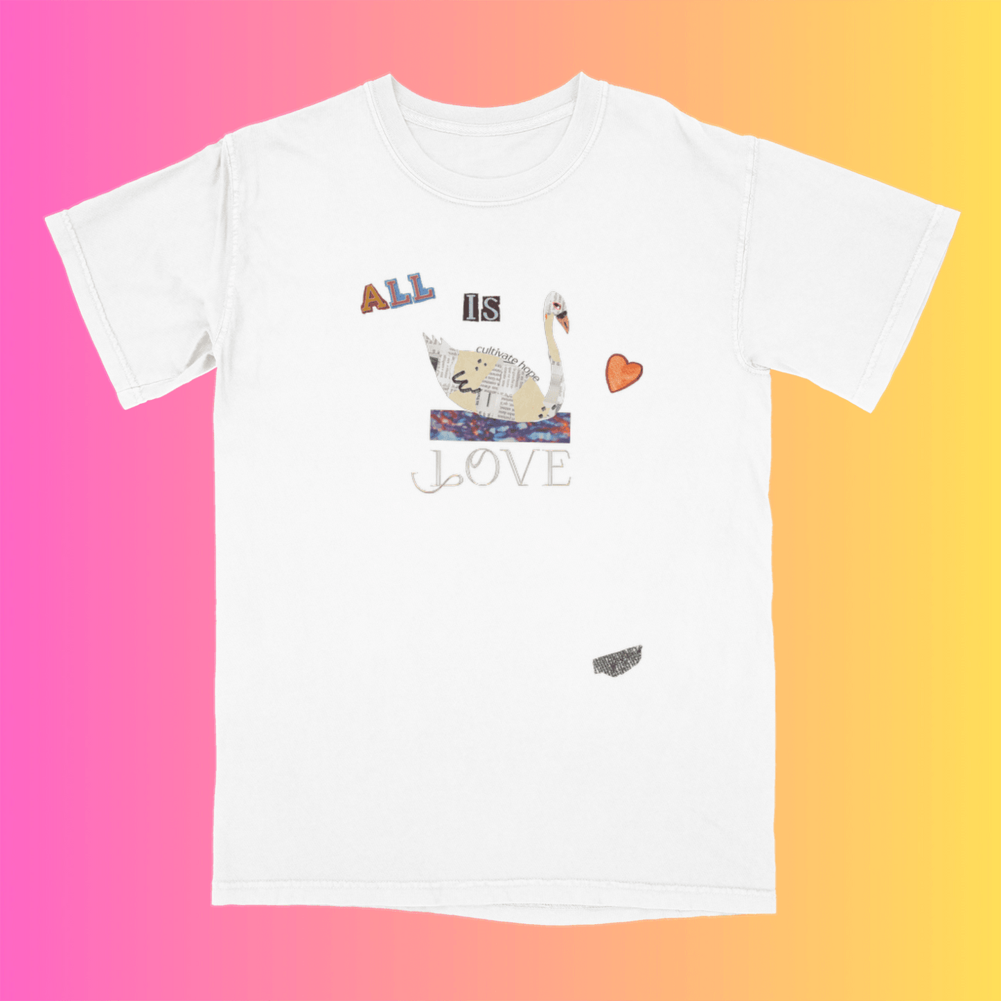 LOVE IS A SWAN, the weekender tshirts