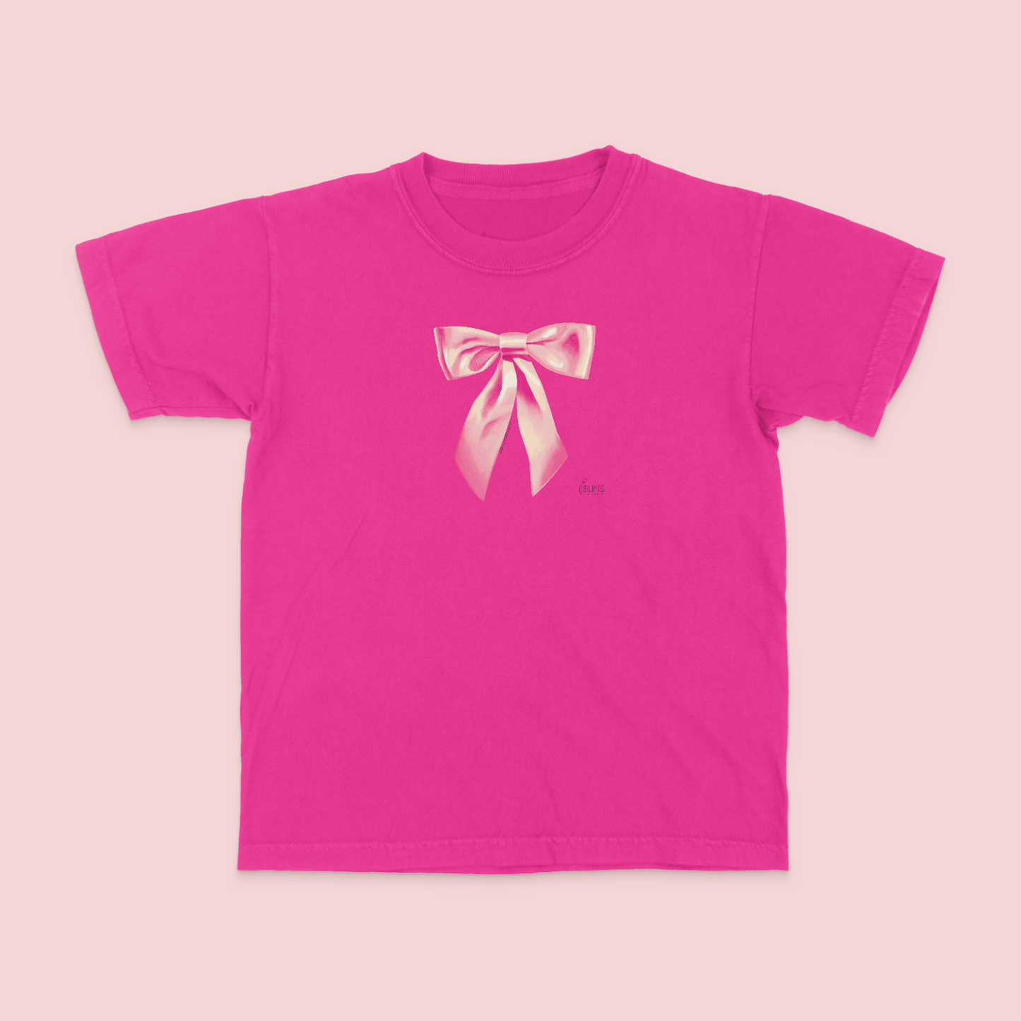 PRETTY PINK BOW, the baby tshirt