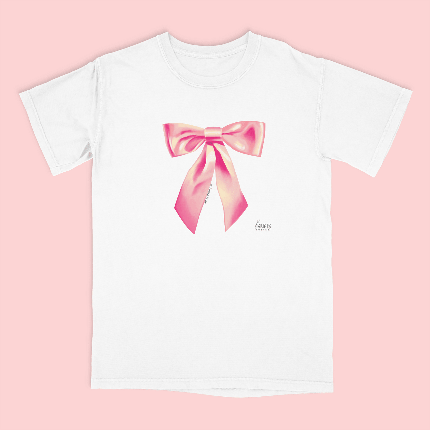 PRETTY PINK BOW, the lounger tshirts